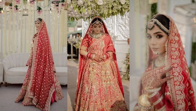 Laiba Khan barat look